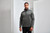 Premier Men's spun dyed sustainable zip-through sweatshirt
