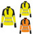 Portwest Women’s PW3 Hi-vis ¼-zip sweatshirt (T173)