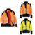 Portwest PW3 Hi-vis hybrid baffle jacket (T170)