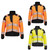 Portwest Women’s PW3 Hi-vis hybrid baffle jacket (T171)