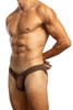 Jack Adams Modal Bikini Brief in chicory (profile view) - men's sexy, premium, functional underwear, jockstraps and thongs