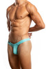 Jack Adams Rib Modal Bikini Thong in capri - men's sexy, premium, functional underwear, jockstraps and thongs.