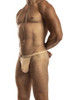 Jack Adams Model String Thong in nude (profile view) -men's sexy, premium underwear, jockstraps and thongs