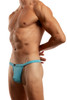 Jack Adams Modal String Thong in blue print - men's sexy, premium, functional underwear, jockstraps and thongs.