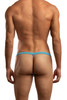 Jack Adams Modal String Thong in blue print - men's sexy, premium, functional underwear, jockstraps and thongs.