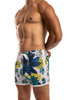 Jack Adams Mesh Freestyle Short in flower power blue - sexy, functional, stylish activewear