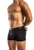 Jack Adams Naked Fit Trunk in black (profile view) - men's sexy, premium, functional underwear, jockstraps and thongs.