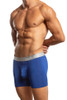 Jack Adams Zen Modal Boxer Brief in royal (profile view) - men's sexy, premium, functional underwear, jockstraps and thongs.