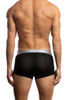 Jack Adams Zen Modal Trunk in black (black view) - men's sexy, premium, functional underwear, jockstraps and thongs.