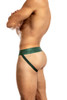 Jack Adams Monochrome Mesh Jockstrap in rain forrest (back view) - men's sexy, premium, functional underwear, jockstraps and thongs