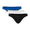 Jack Adams Modal Bikini Thong - 3 Pack - in mixed pack (flat lay) - men's sexy, premium, functional underwear, jockstraps and thongs.