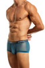 Jack Adams Excite Sheer Shorty Trunk in mykonos blue - men's sexy, premium, functional underwear, jockstraps and thongs.