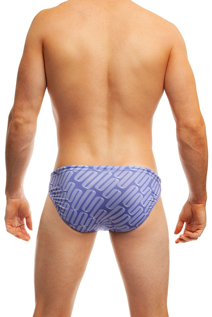 Jack Adams Wave Line 1" Swim Brief