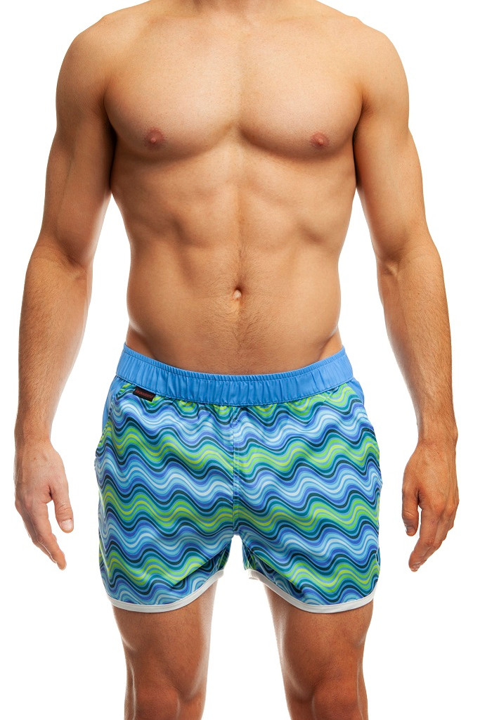 Jack Adams Optical Wave Swim Short