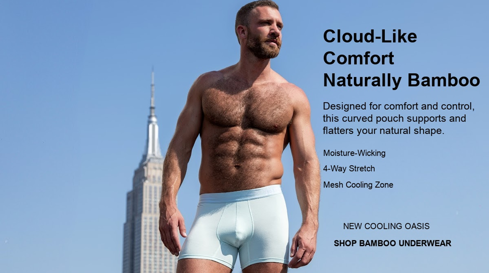 #Bamboo Boxer Briefs for Men. Cloud like comfort you have been waiting for. 