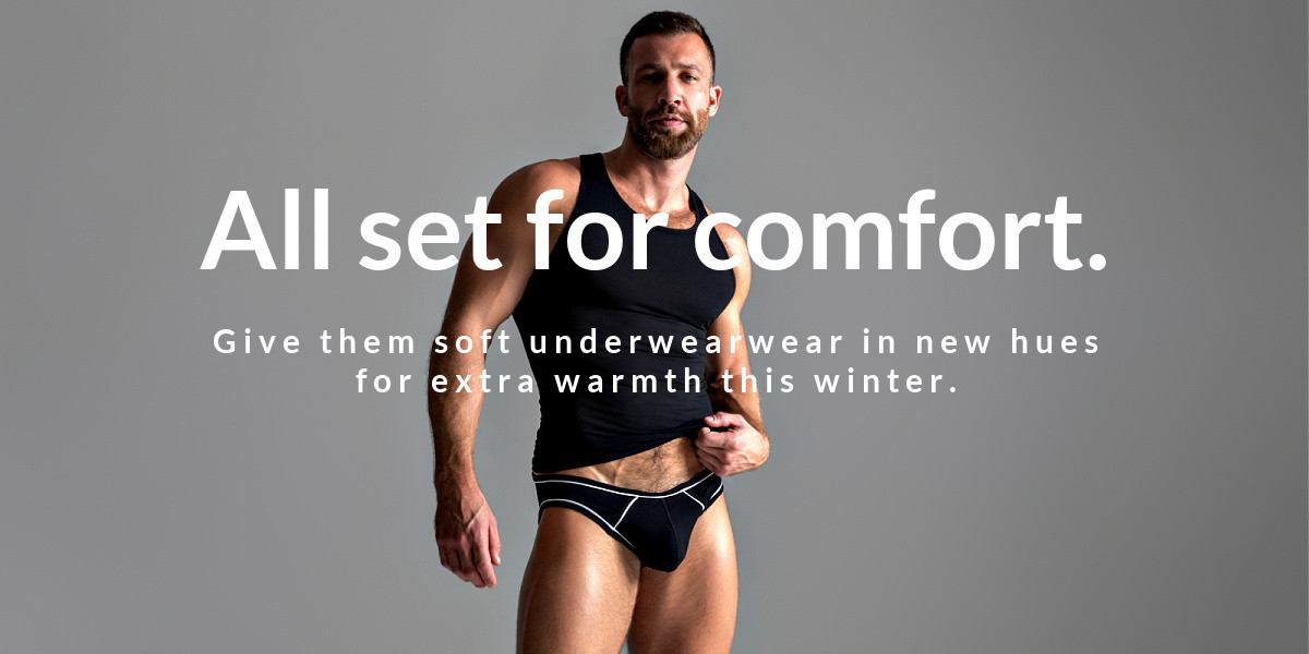 All set for Comfort. Shop our LUX Profile Underwear for men