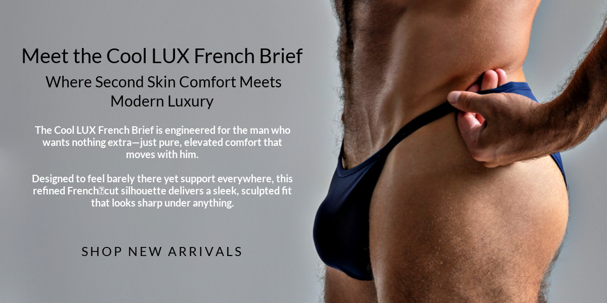 Introducing the new COOL LUX French Brief for Men. #Best Men's Underwear #for Men