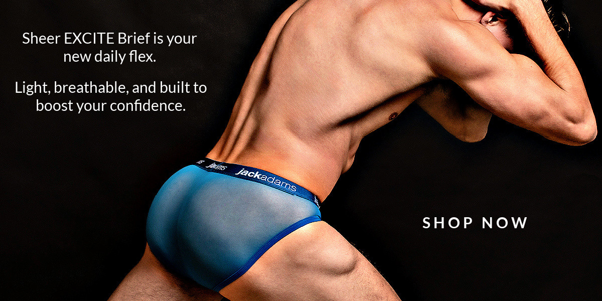 Sheer Underwear for Men. Introducing the EXCITE Underwear Collection 