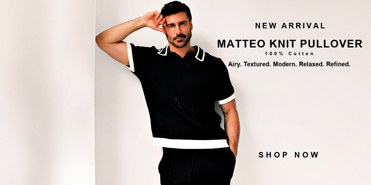 New Summer Arrival| The Matteo Cotton Shirt