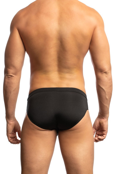 Jack Adams Provocateur Spider Bikini Brief in black; sexy, premium men's underwear.