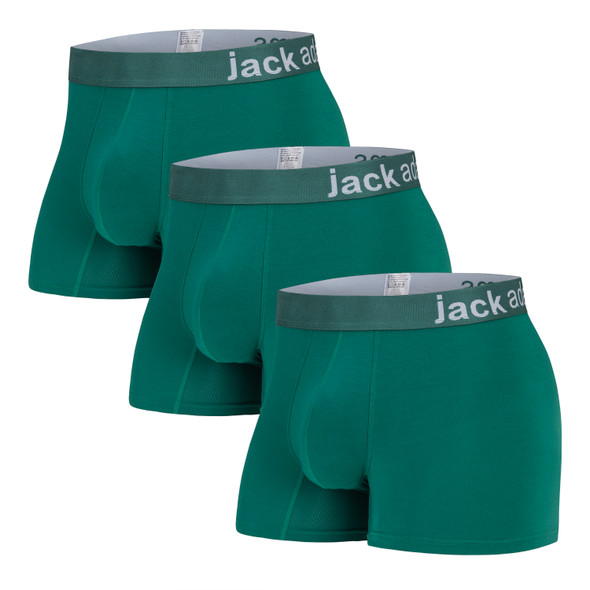 Jack Adams Bamboo Boxer Brief - 3 Pack - shady green - men's sexy, premium, functional underwear, jockstraps and thongs. Jack Adams Bamboo Boxer Brief - 3 Pack - shady green - men's sexy, premium, functional underwear, jockstraps and thongs.