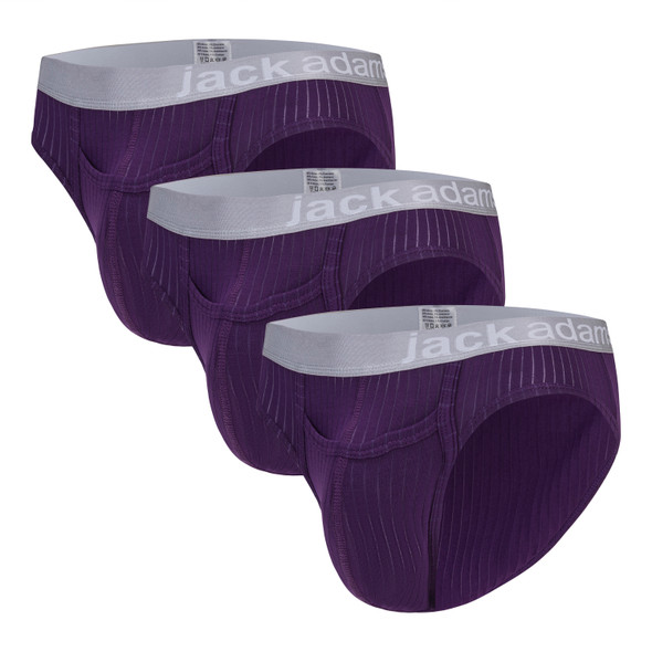Jack Adams Air Army Wide Ribbed Modal Brief - 3 Pack - imperial purple - men's sexy, premium, functional underwear, jockstraps and thongs. Jack Adams Air Army Wide Ribbed Modal Brief - 3 Pack - imperial purple - men's sexy, premium, functional underwear, jockstraps and thongs.
