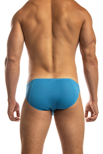 Jack Adams Rib Modal Bikini Brief in galactic cobalt - men's sexy, premium, functional underwear, jockstraps and thongs.