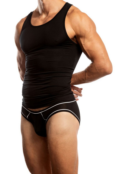 Jack Adams LUX Profile Tank Top in black  - premium, sexy, functional tank tops and shorts