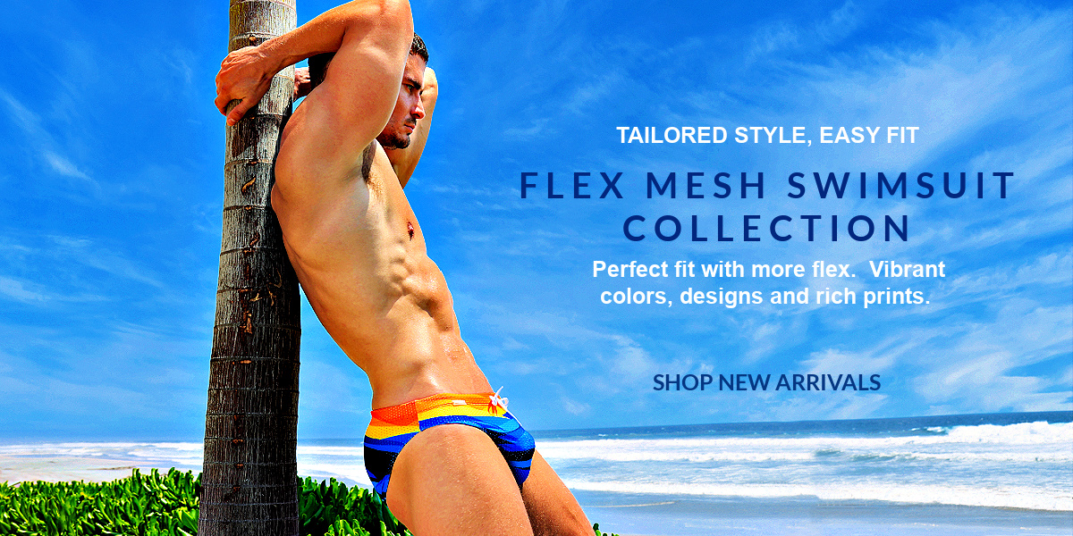 Introducing the Latest New Swimsuit. Meet the Flex Mesh Swimsuit