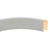 Avenue Oval Frame # 862 Arc Sample - Bright Silver