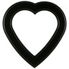 Montreal Heart Picture Frame - Matte Black