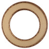 Paris Round Picture Frame - Desert Gold