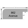 Avenue Oval Profile Drawing