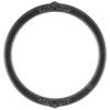 Athena Round Frame # 811 - Black Silver