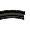 Somerset Rectangle Frame # 452 Arc Sample - Gloss Black