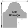 Saratoga Proifle Drawing