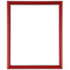 Hamilton Rectangle Frame # 551 - Holiday Red with Silver Lip