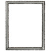 Virginia Rectangle Frame # 553 - Silver Leaf with Black Antique