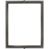 Contessa Rectangle Frame # 554 - Black Silver