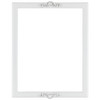 Athena Rectangle Frame #811 - Linen White