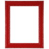 Monticello Rectangle Frame # 822 - Holiday Red