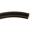 Messina Rectangle Frame # 871 Arc Sample - Rubbed Black