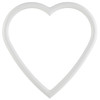 Pasadena Heart Frame - #250 - Linen White