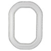 Somerset Octagon Frame #452 - Linen White