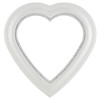Chicago Heart Frame #456 - Linen White