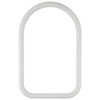 Saratoga Cathedral Frame #550 - Linen White