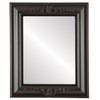 Winchester Flat Rectangle Mirror Frame in Hunter Green