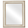 Philadelphia Flat Rectangle Mirror Frame in Taupe