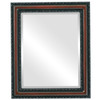 Dorset Beveled Rectangle Mirror Frame in Rosewood