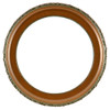 Kensington Round Frame # 401 - Walnut